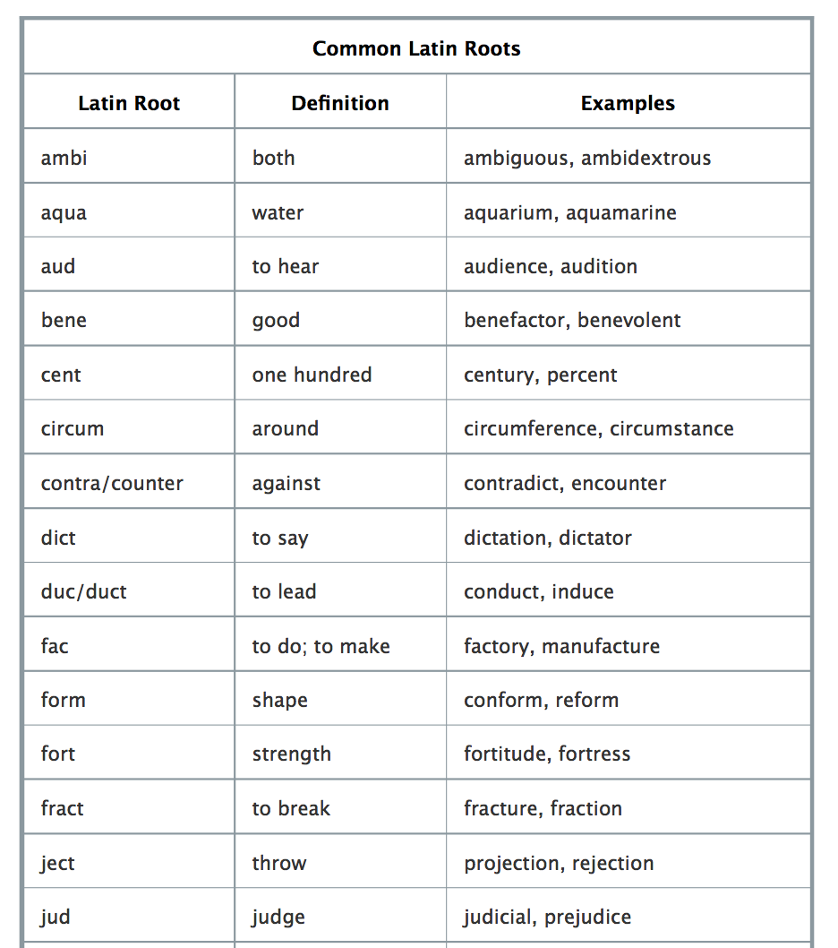 monit root word examples